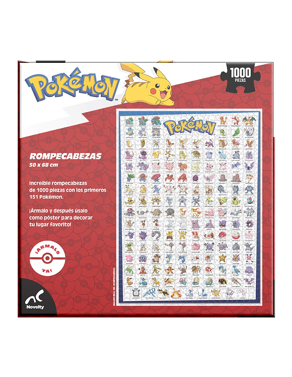 Rompecabezas Edición Original Pokémon 1000 piezas 4