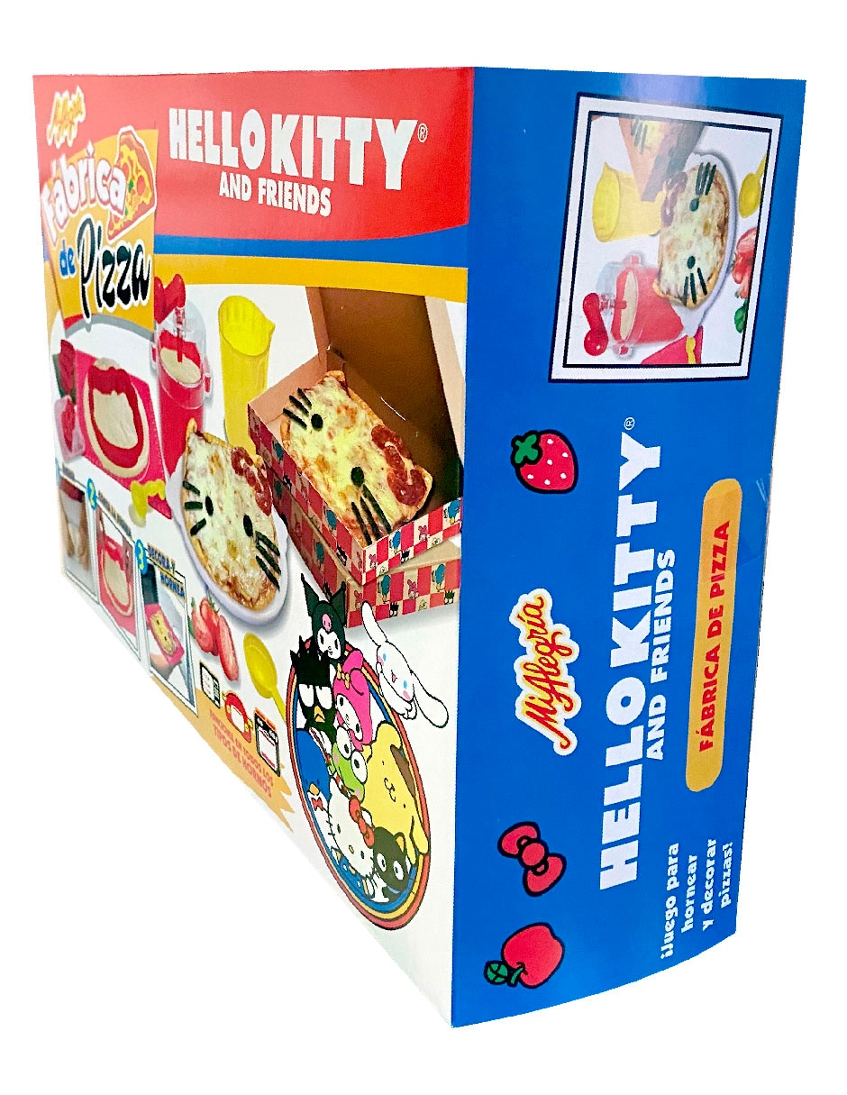 Fábrica de pizzas hello kitty and friends juego de rol para niños 3