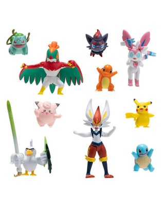 Set figuras acción Pokémon Collectors