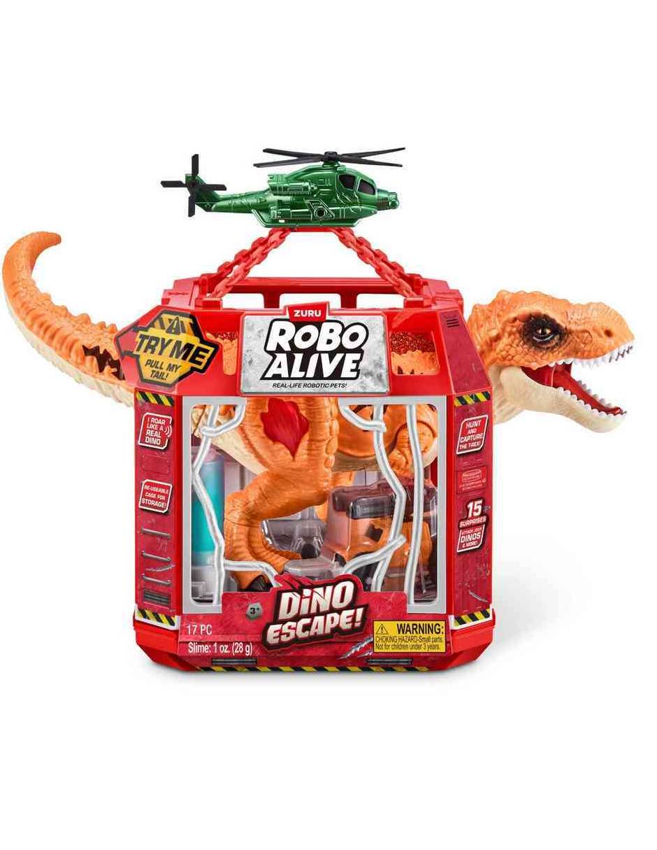 Set figuras acción articulada Dinosaurios Con luz y sonido