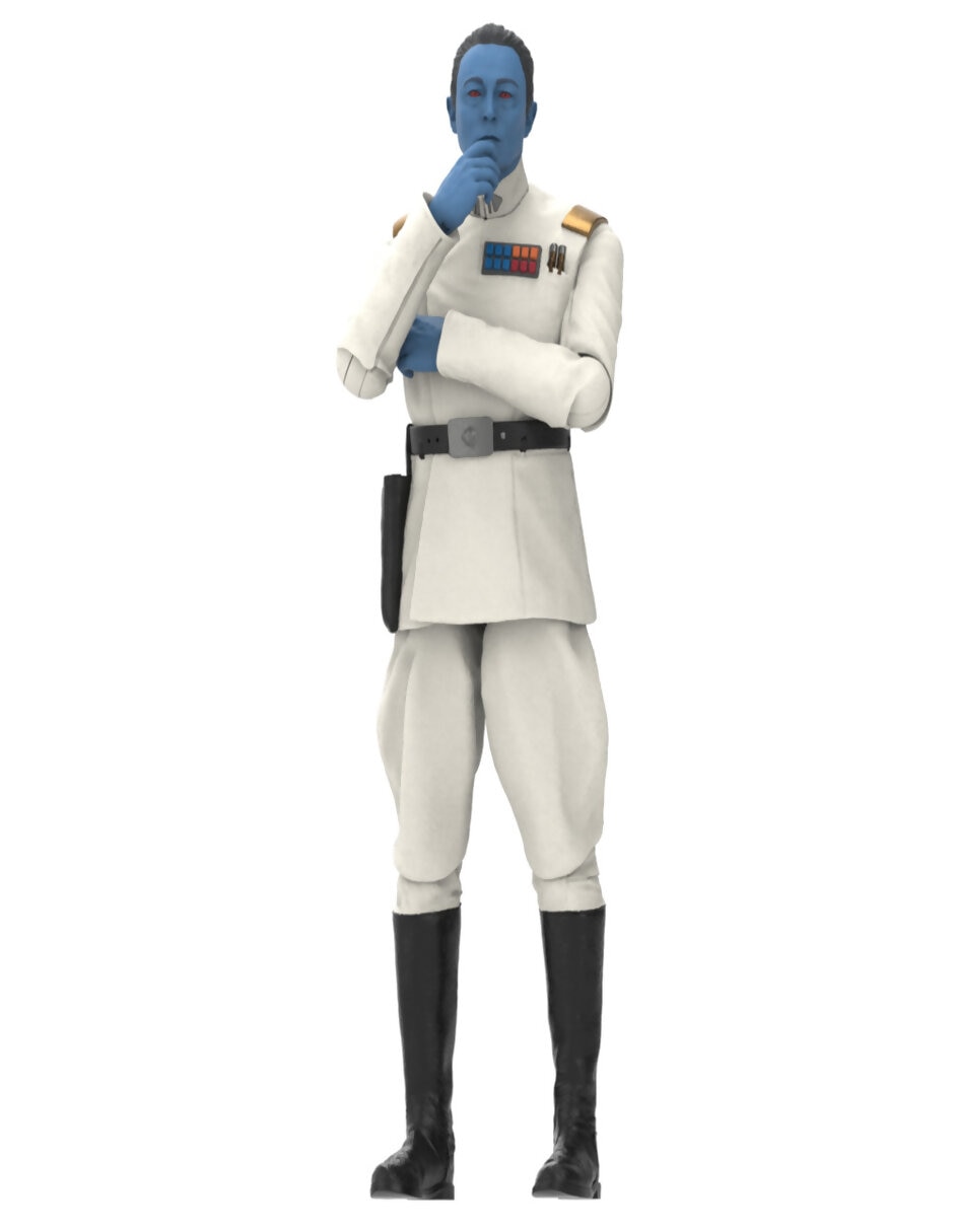 Figura de acción articulada : Ahsoka Grand Admiral Thrawn Collectors Star Wars
