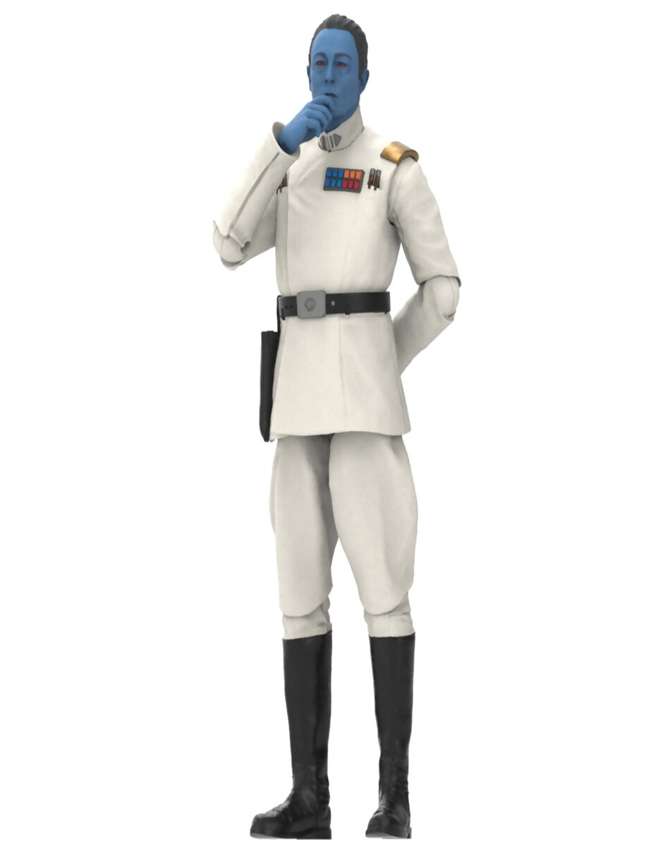 Figura de acción articulada : Ahsoka Grand Admiral Thrawn Collectors Star Wars 2