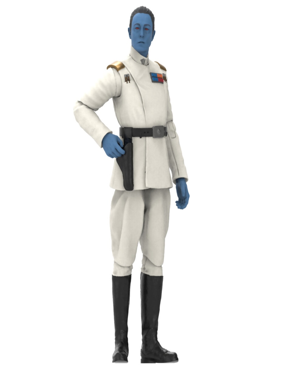 Figura de acción articulada : Ahsoka Grand Admiral Thrawn Collectors Star Wars 3