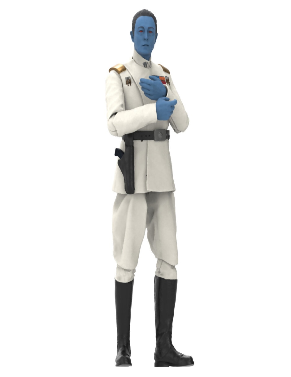 Figura de acción articulada : Ahsoka Grand Admiral Thrawn Collectors Star Wars 6
