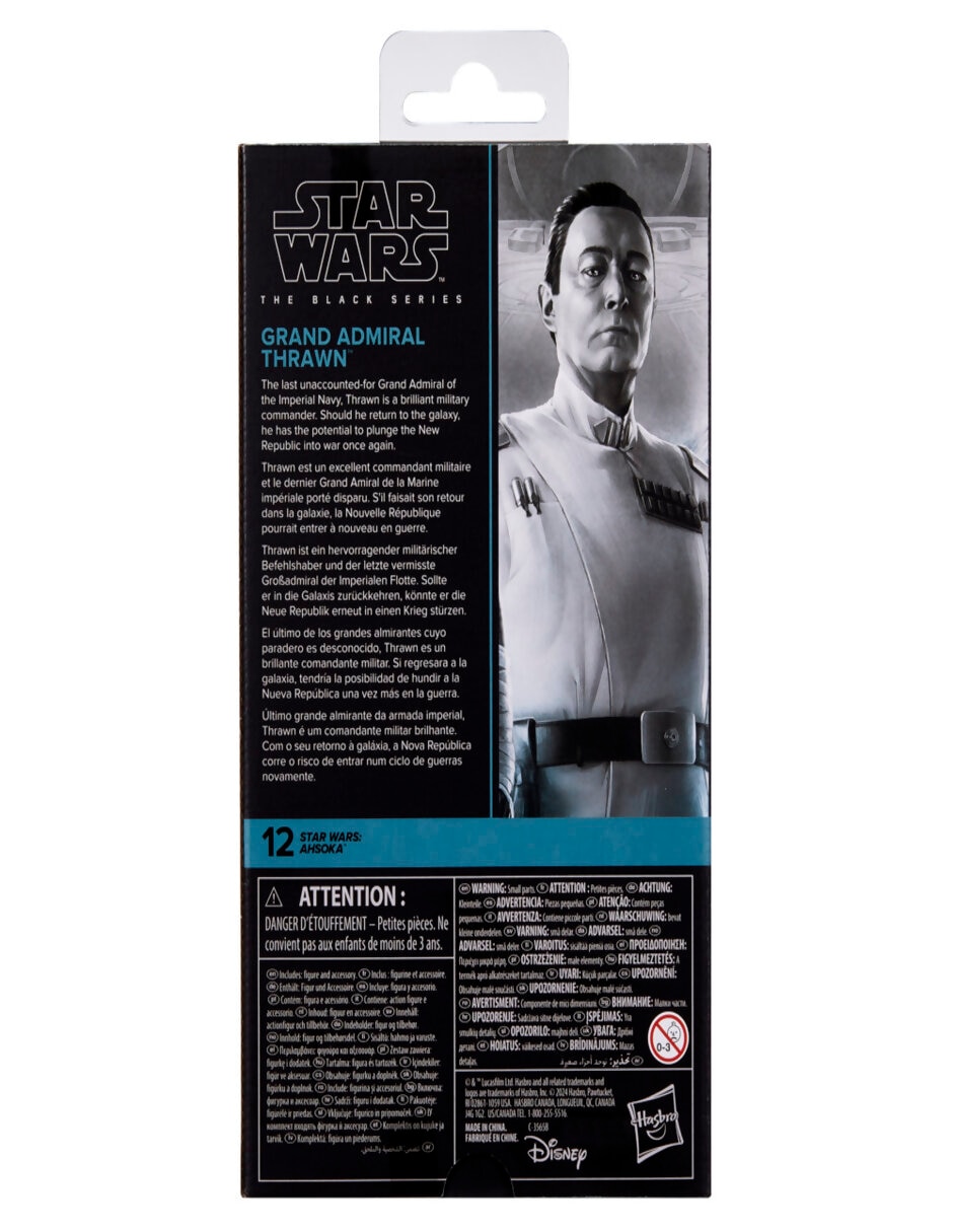 Figura de acción articulada : Ahsoka Grand Admiral Thrawn Collectors Star Wars 7