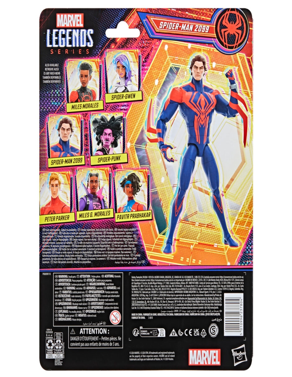 Figura de acción articulada Spider-Man Across the Spiderverse Spider-Man 2099 articulado 3