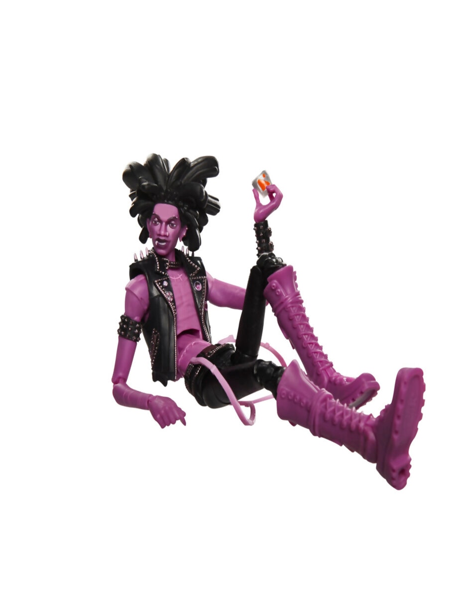 Figura de acción articulada Spider-Man Across the Spiderverse Spider-Punk Marvel articulada