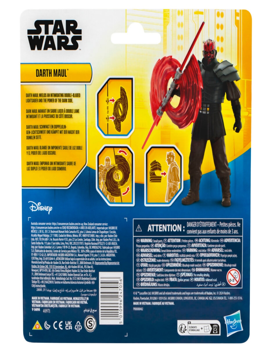 Figura de acción articulada Star Wars Darth Maul Collectors 6
