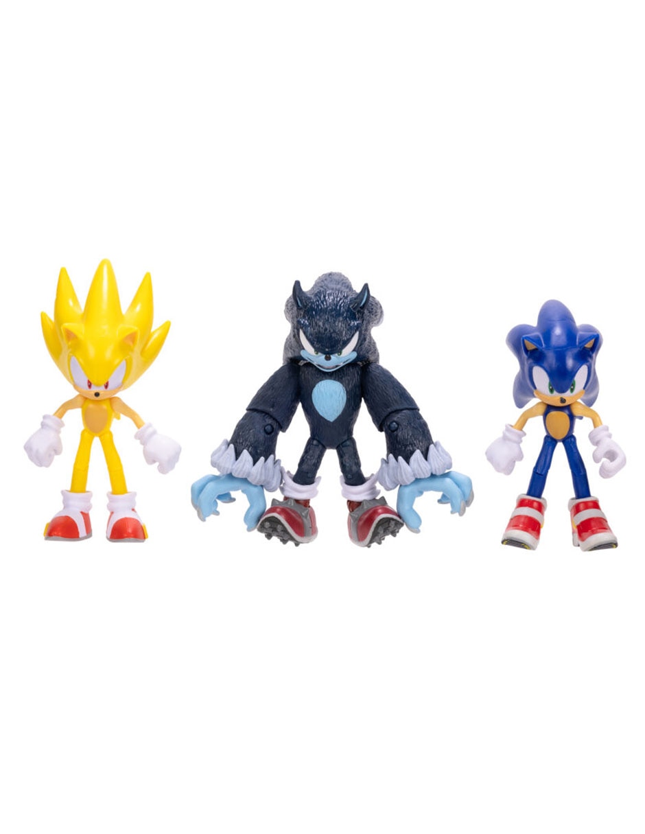Set figuras acción articulada Sonic The Hedgehog Movie Collection