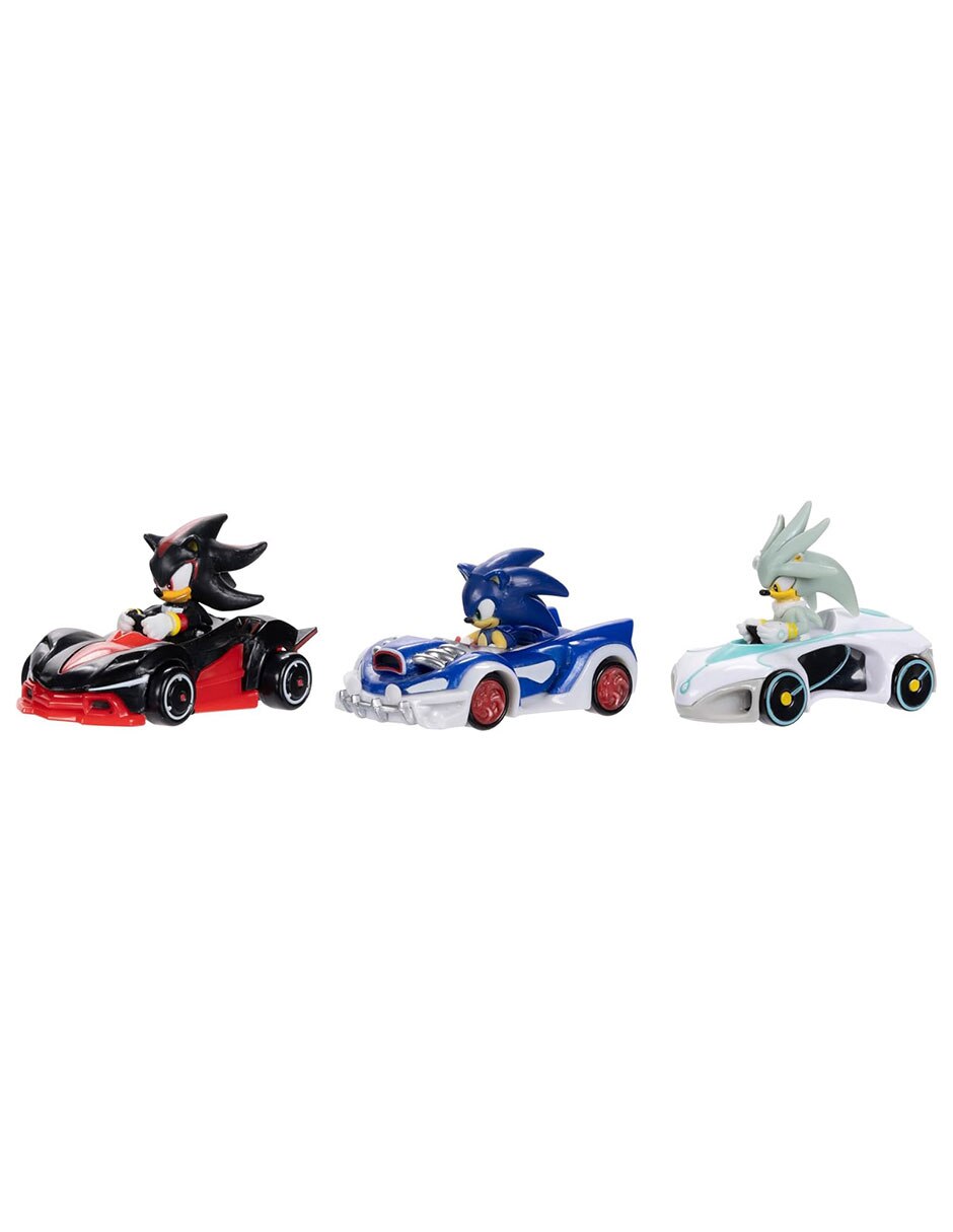 Figura de acción Sonic Sonic, Silver y Shadow Collectors