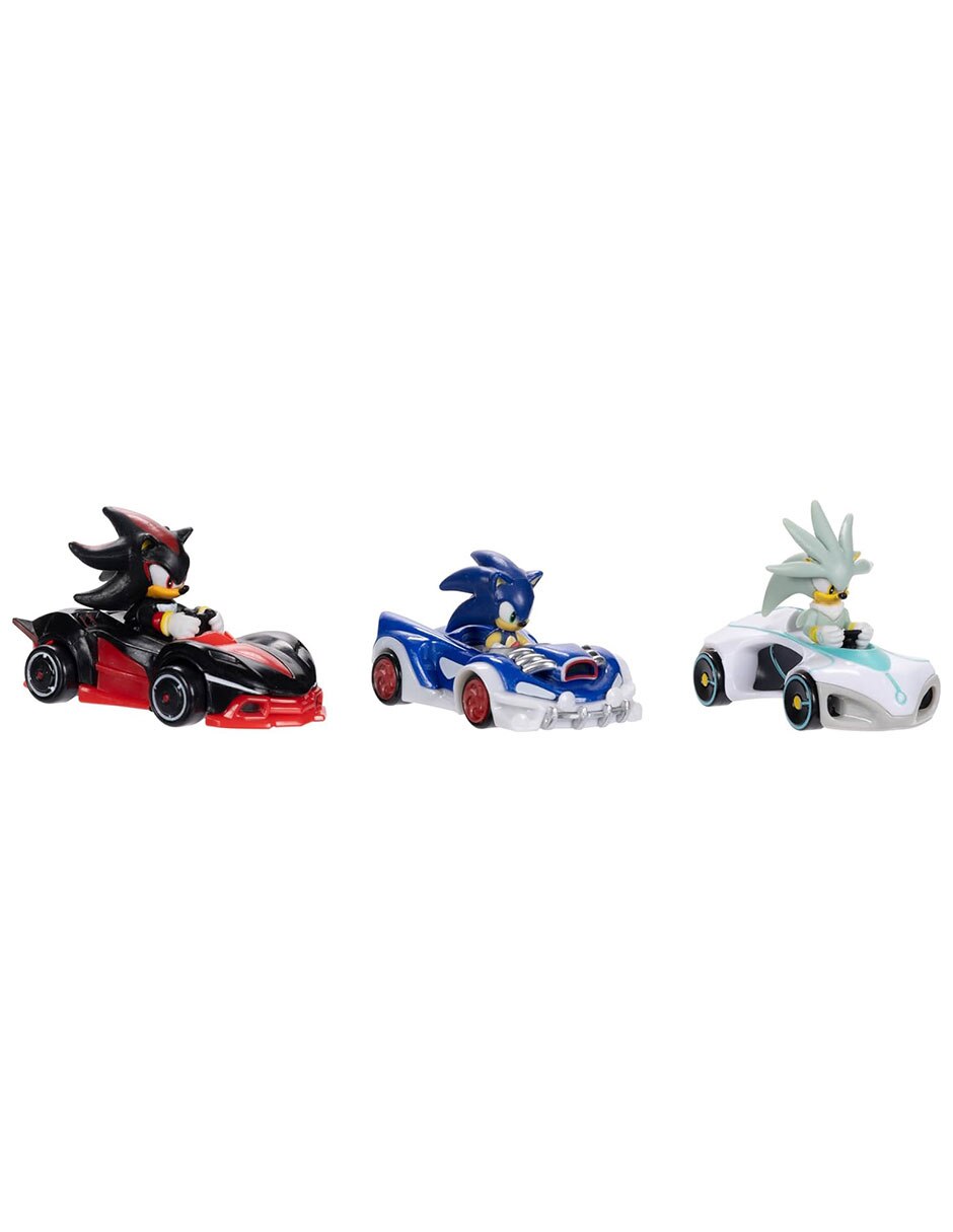 Figura de acción Sonic Sonic, Silver y Shadow Collectors