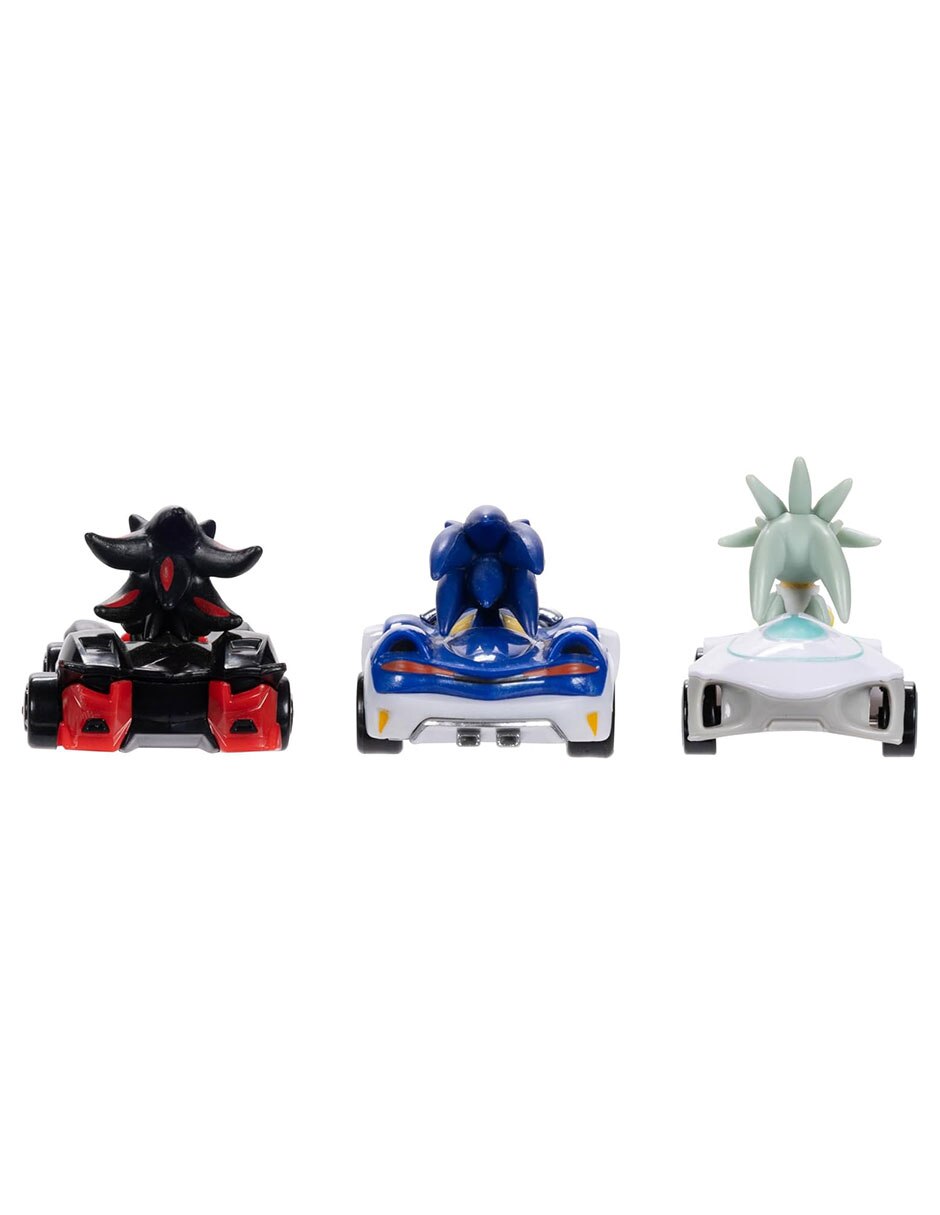 Figura de acción Sonic Sonic, Silver y Shadow Collectors