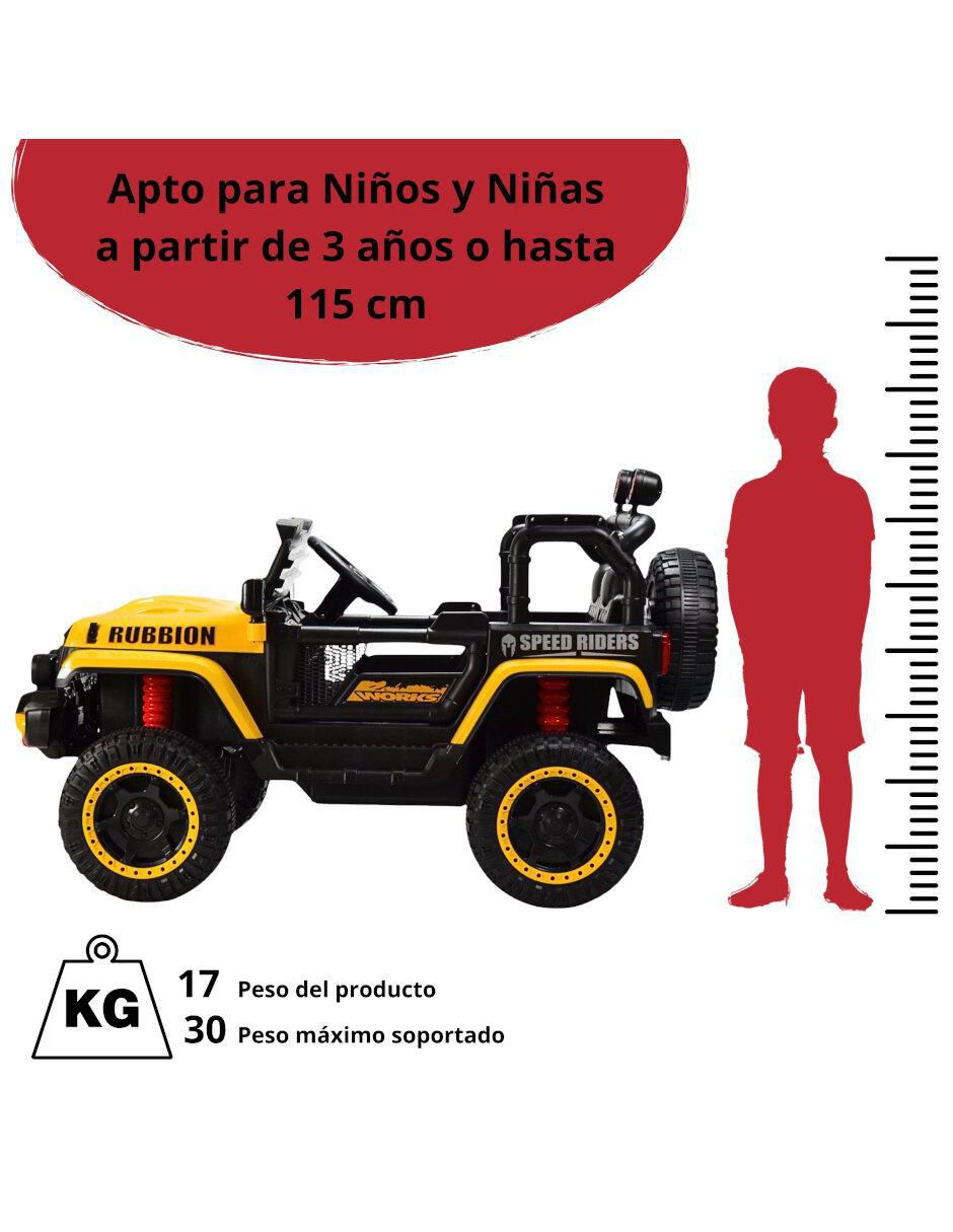 Automóvil montable con control remoto Speed Riders recargable 6