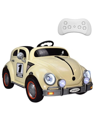 Automóvil montable Diseño vochito recargable Automóvil montable Diseño vochito recargable