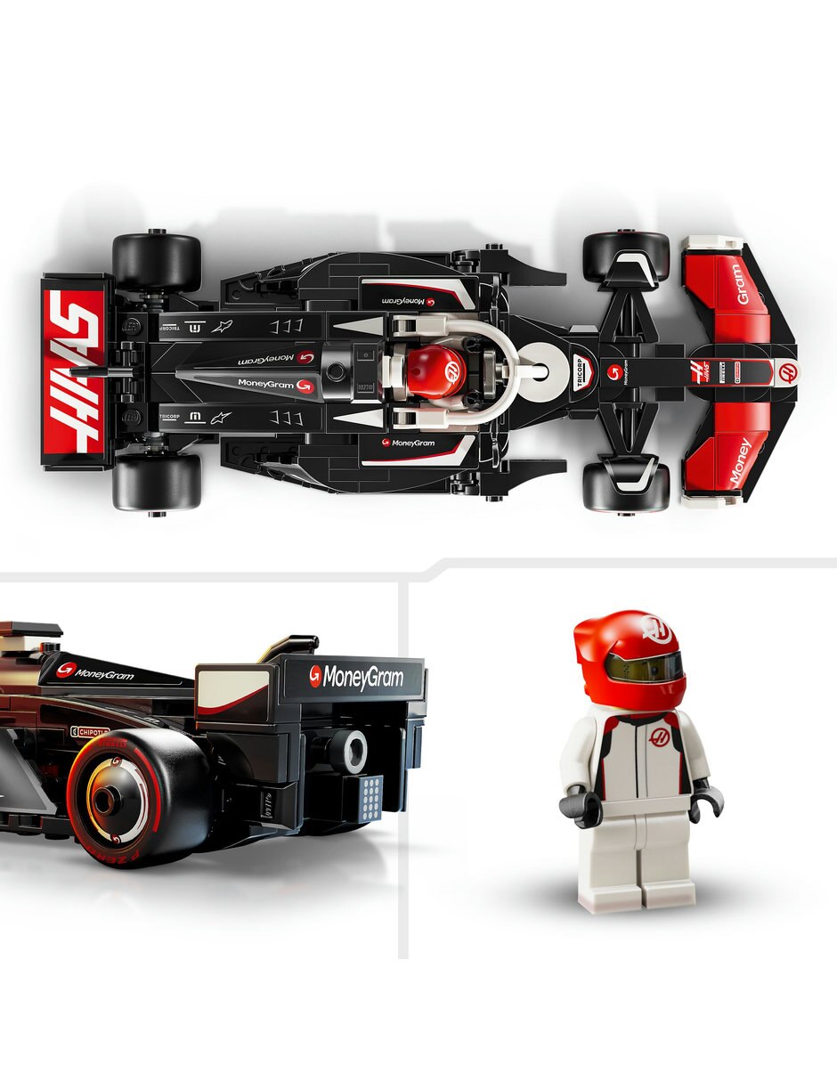 LEGO Speed Champions Auto De Carreras Moneygram Haas F1 Team Vf-24 77250 77250 Speed Champions 6