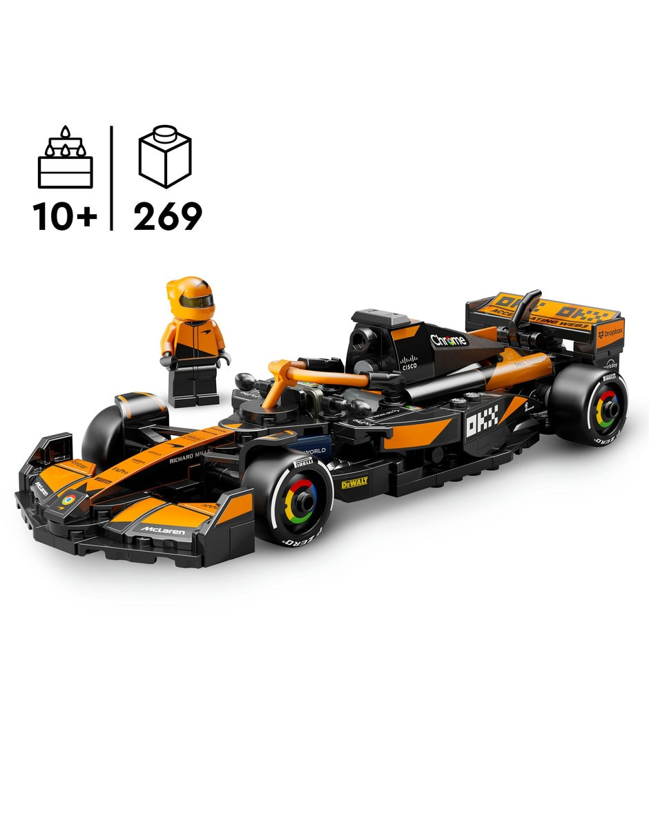 LEGO Speed Champions Auto De Carreras Mclaren F1 Team Mcl38 77251 77251 Speed Champions 3
