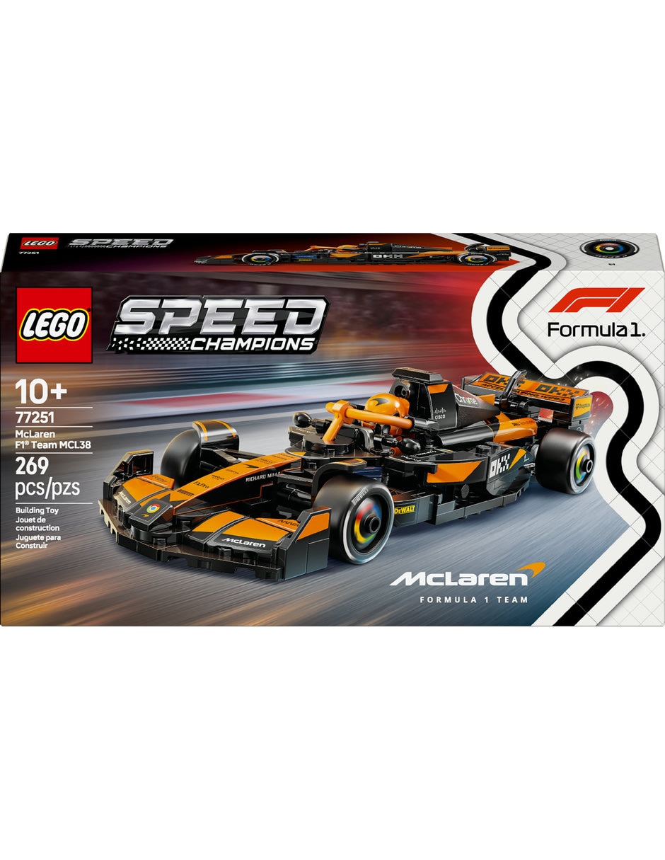 LEGO Speed Champions Auto De Carreras Mclaren F1 Team Mcl38 77251 77251 Speed Champions 4