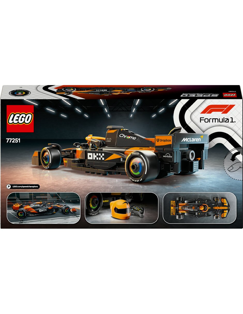 LEGO Speed Champions Auto De Carreras Mclaren F1 Team Mcl38 77251 77251 Speed Champions 8
