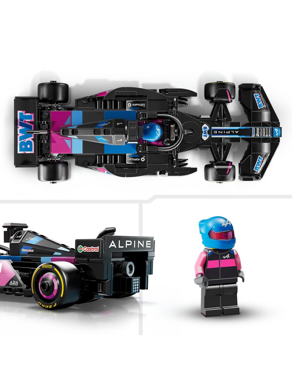 LEGO Speed Champions Auto De Carreras Bwt Alpine F1 Team A524 77248 77248 Speed Champions 6