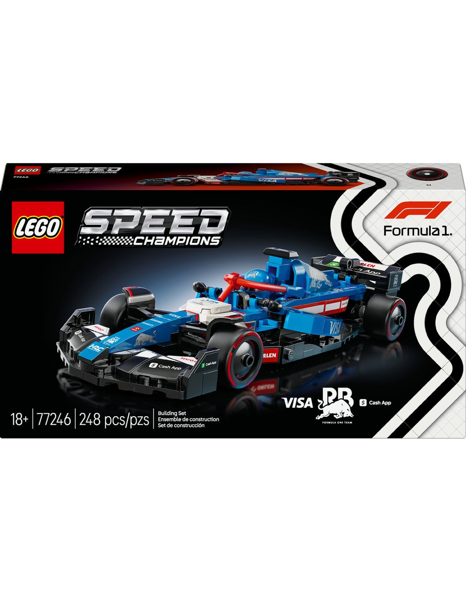 LEGO Speed Champions Auto De Carreras Visa Cash App Rb Vcarb 01 F1 77246 77246 Speed Champions 4