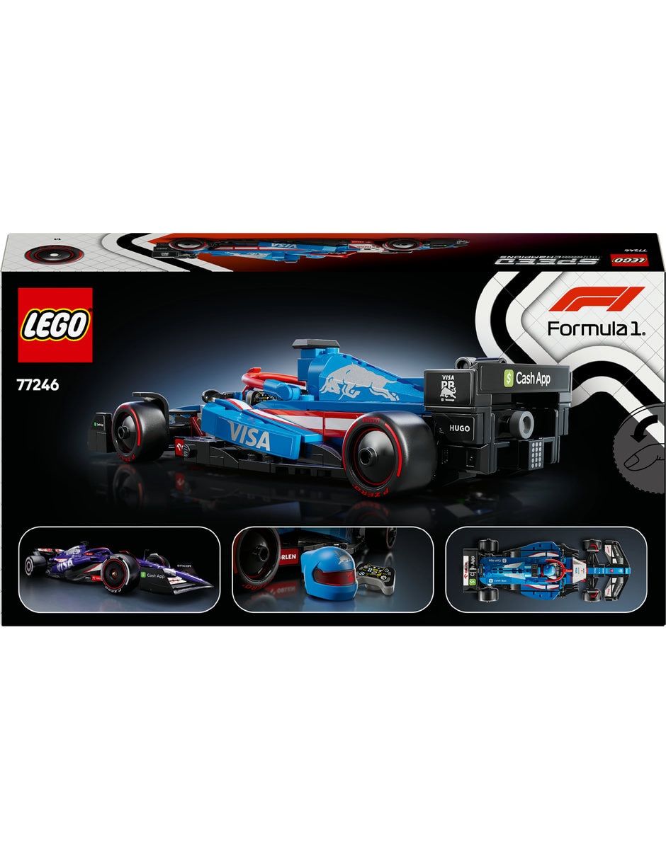 LEGO Speed Champions Auto De Carreras Visa Cash App Rb Vcarb 01 F1 77246 77246 Speed Champions 6