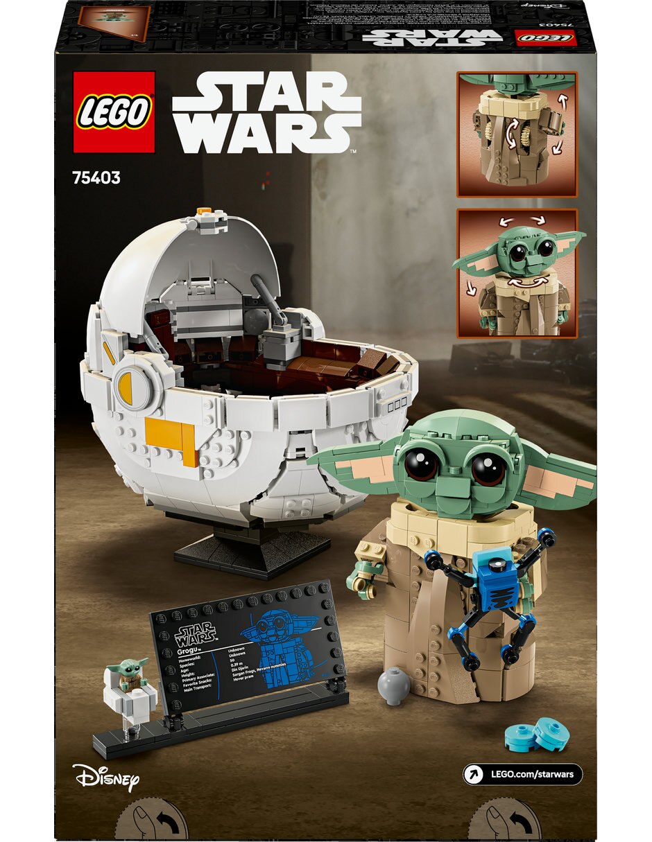 Star Wars Grogu Con Aerocuna 75403 7