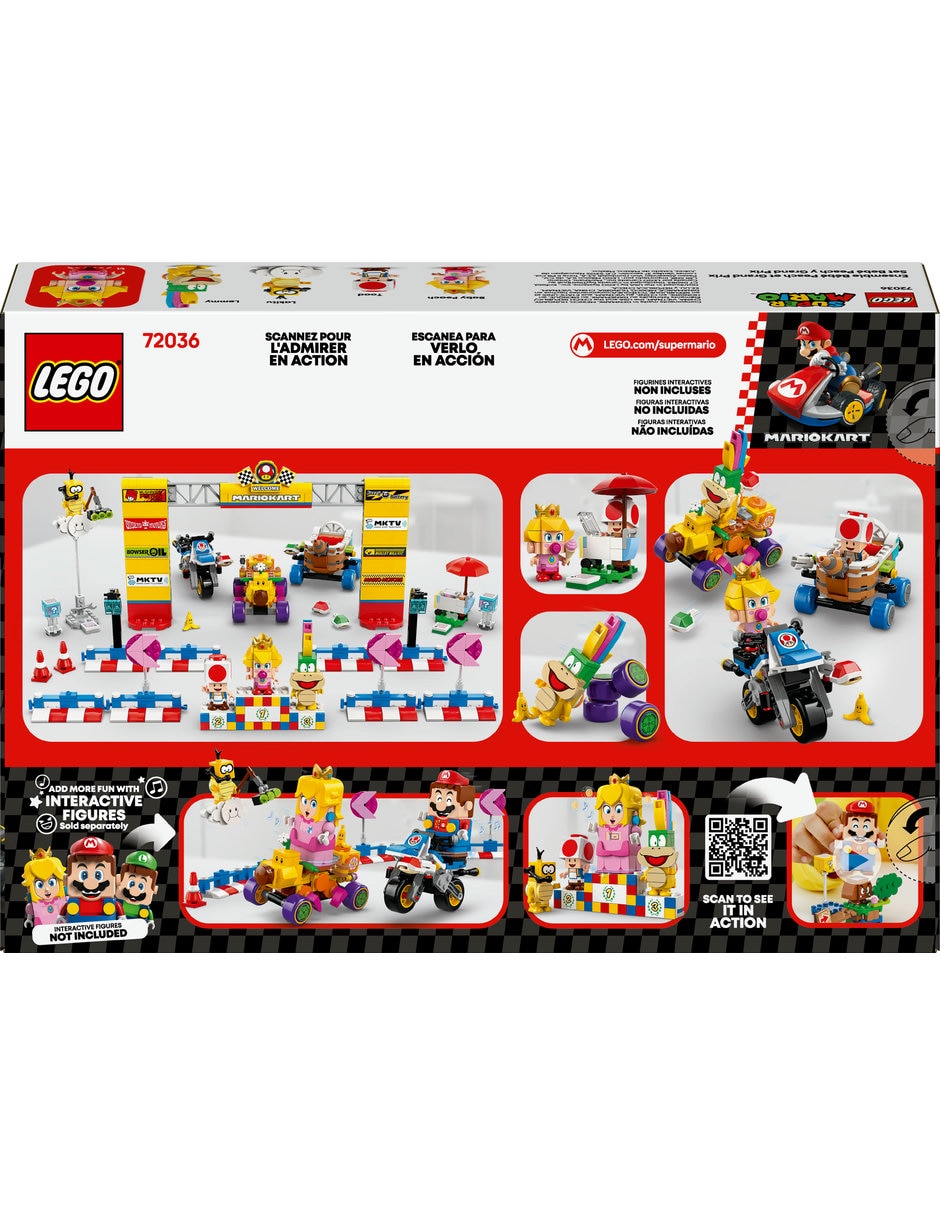 LEGO Mario Kart™: Set Bebé Peach Y Grand Prix 72036 Lego Super Mario 3