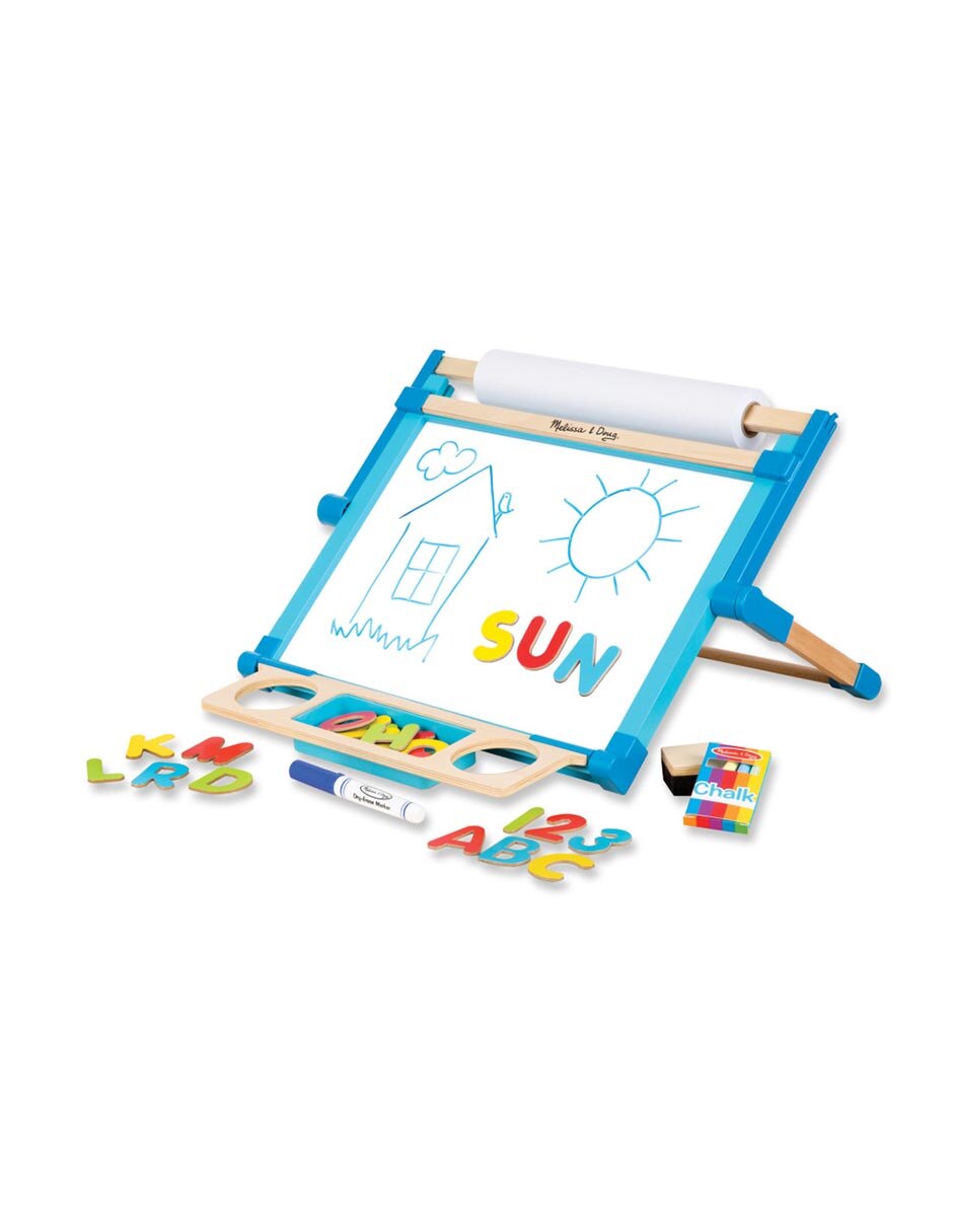 Magnetic Tabletop Easel juego arte y manualidades infantil unisex 2