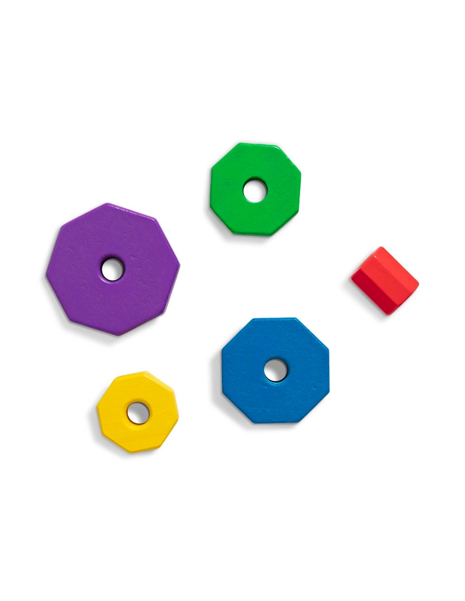 Apilador geométrico juego didáctico infantil unisex