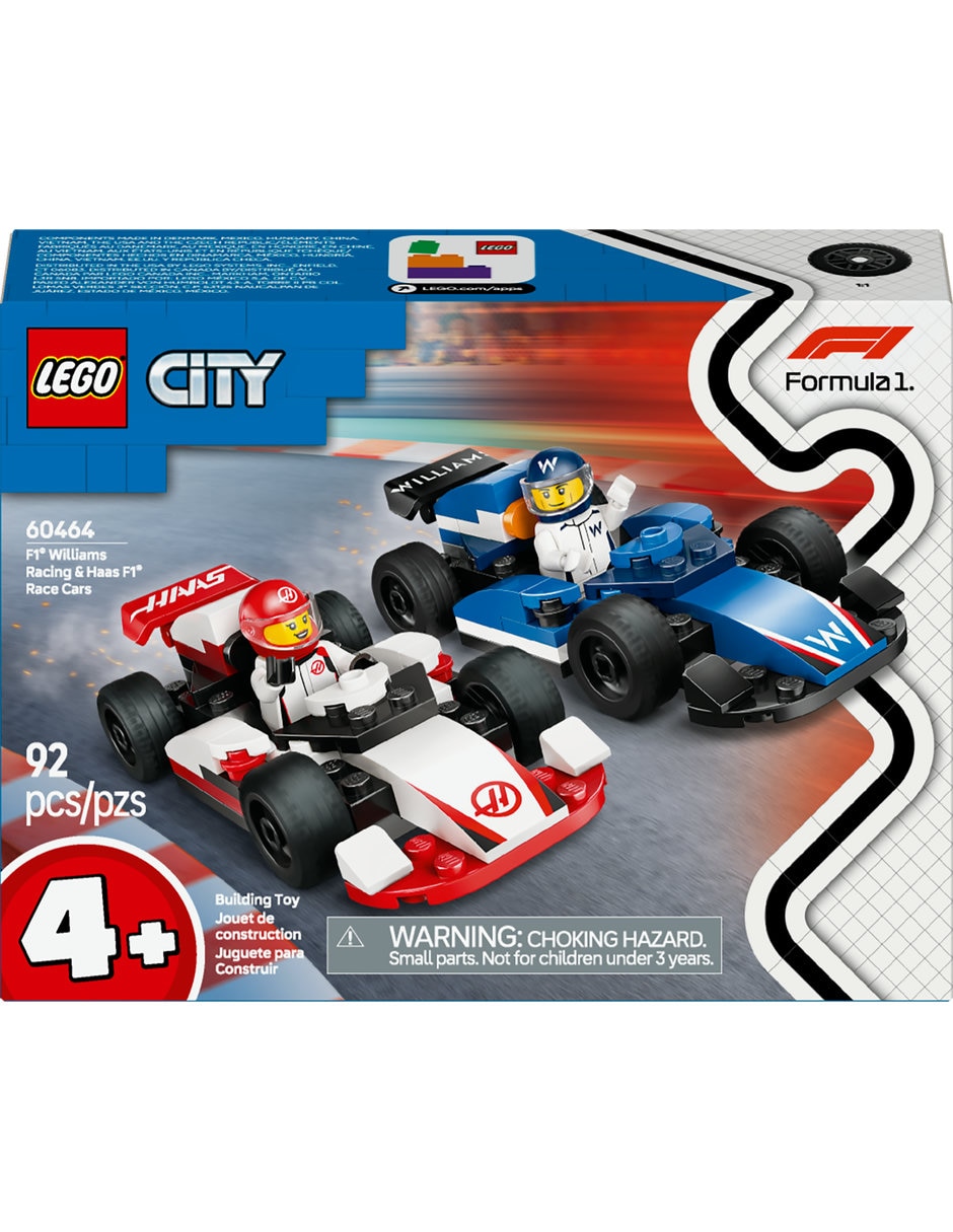 LEGO Autos De Carrera Haas F1 60464 City 3