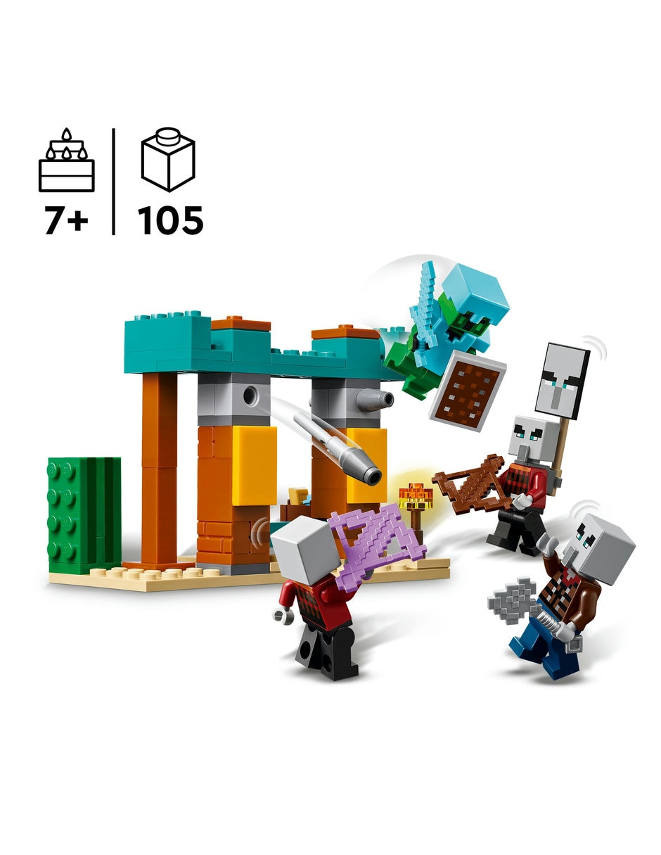 LEGO The Illager Desert Patrol 21267 Lego Minecraft