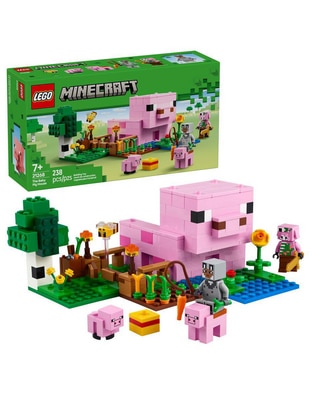 Minecraft La Casa-Cerdo Bebé 21268 Minecraft La Casa-Cerdo Bebé 21268