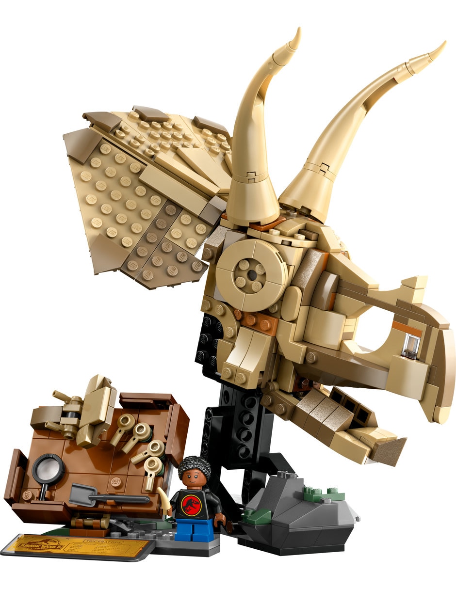 Jurassic World Fósiles De Dinosaurio: Cráneo De Triceratops 76969 5
