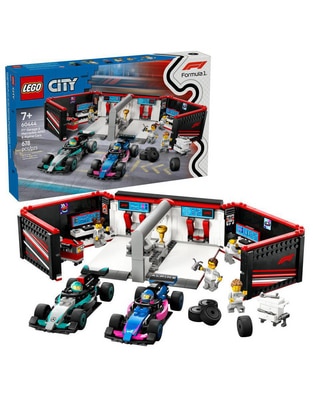 LEGO Garaje De F1 Y Auto Mercedes-Amg 6 Alpine 60444 City LEGO Garaje De F1 Y Auto Mercedes-Amg 6 Alpine 60444 City