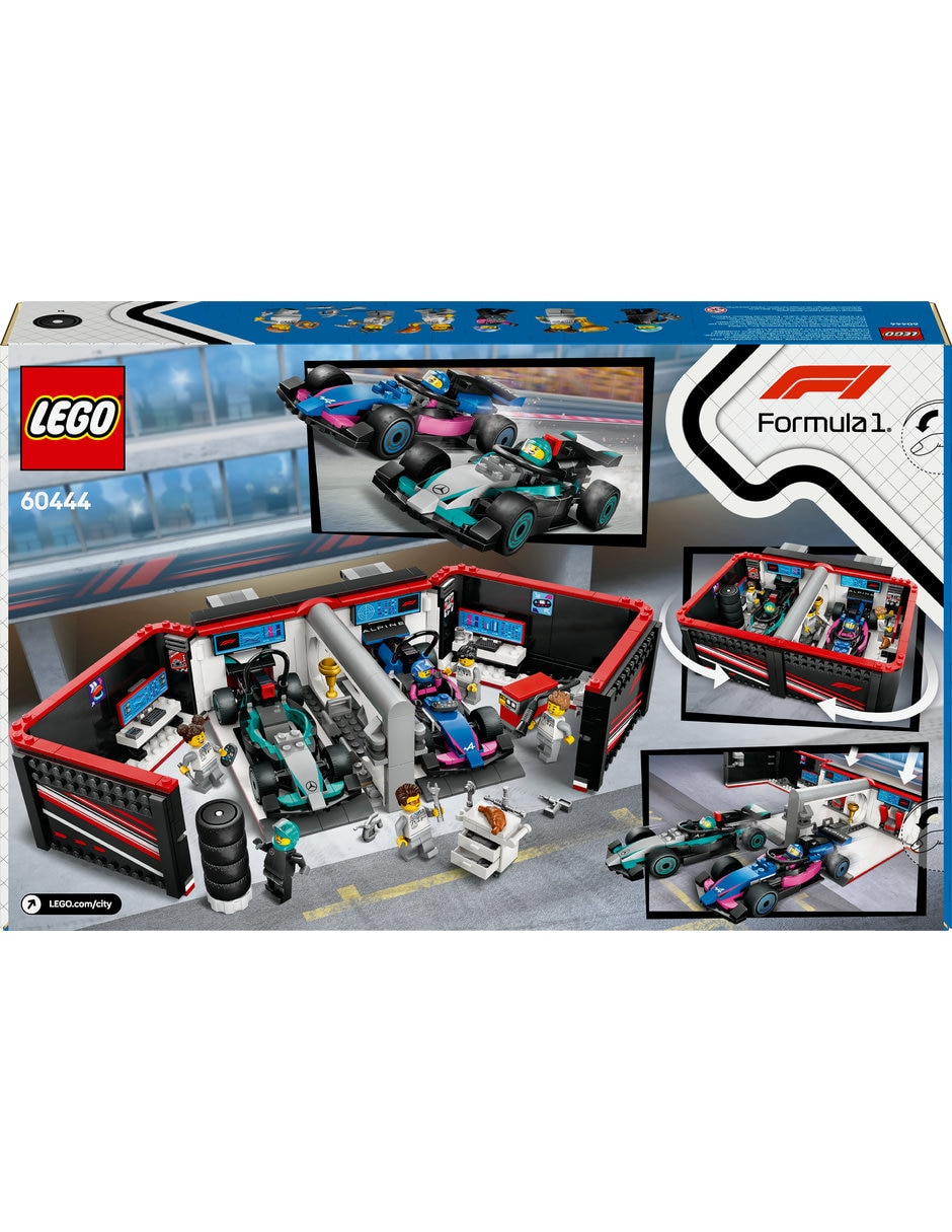 LEGO Garaje De F1 Y Auto Mercedes-Amg 6 Alpine 60444 City 3