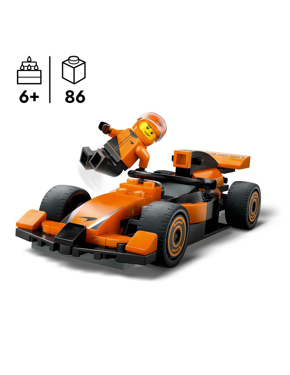 LEGO F1 Driver With Mclaren Race Car 60442 Lego City 6