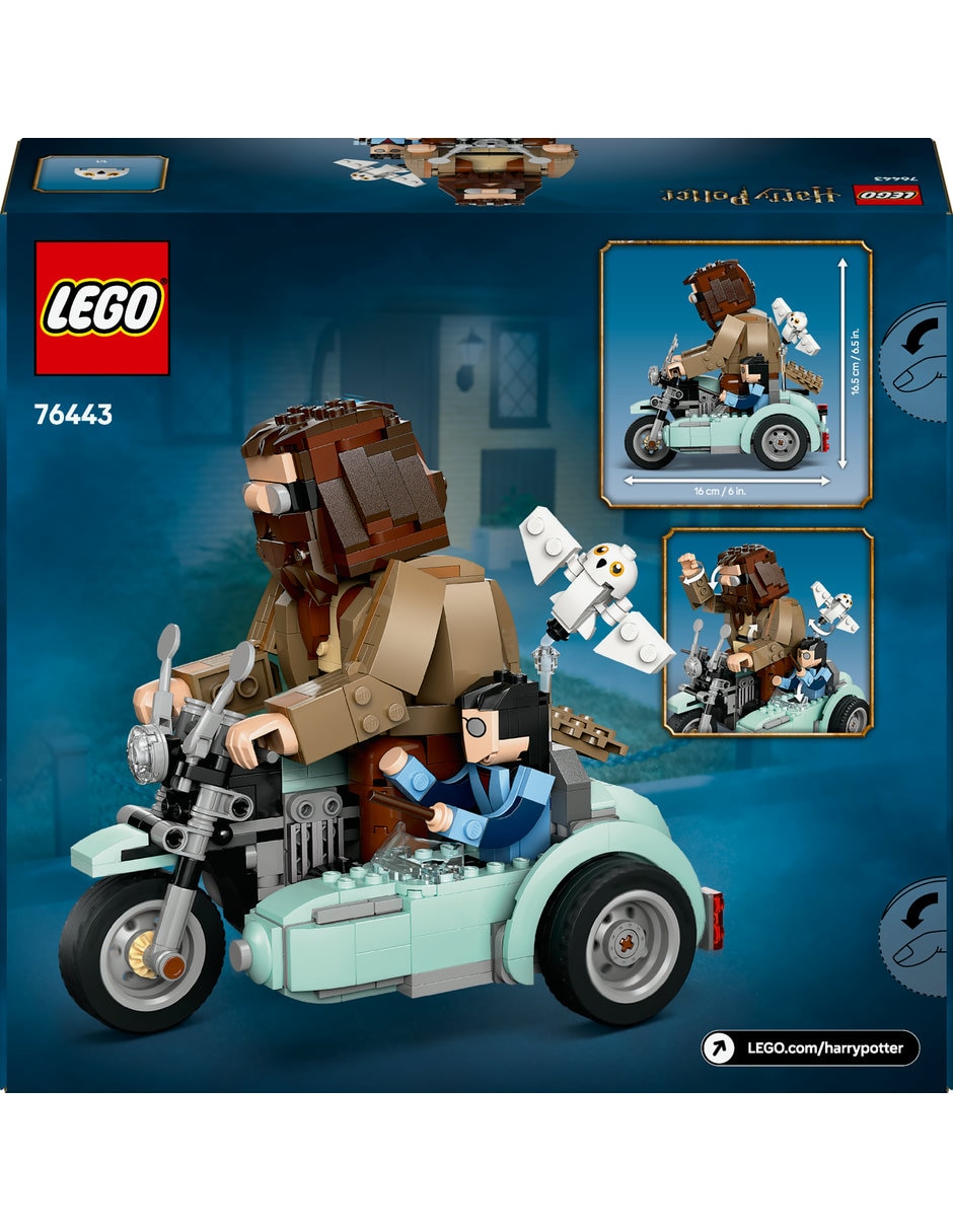 Harry Potter Viaje En Moto De Hagrid Y Harry 76443 2