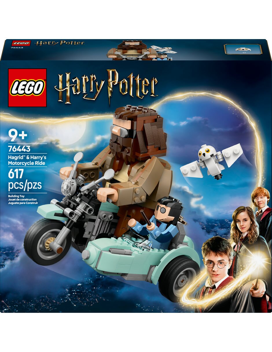 Harry Potter Viaje En Moto De Hagrid Y Harry 76443 3