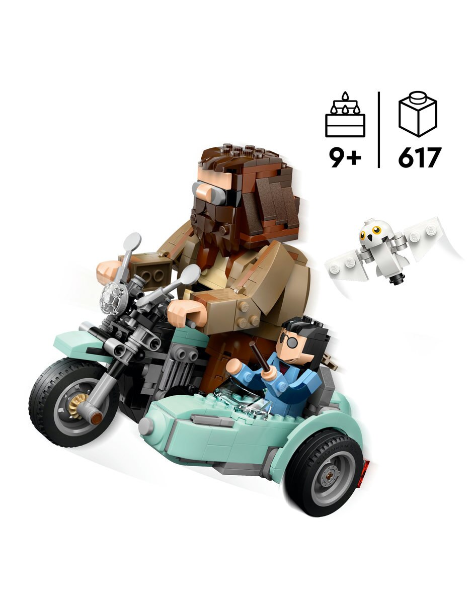 Harry Potter Viaje En Moto De Hagrid Y Harry 76443 6