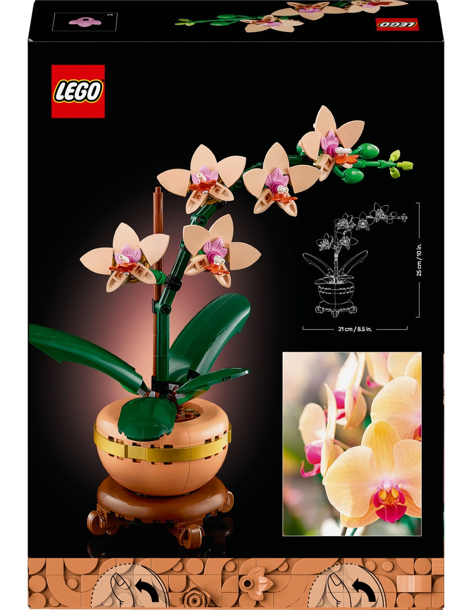 LEGO Miniorquídea 10343 Botanical Collection 4