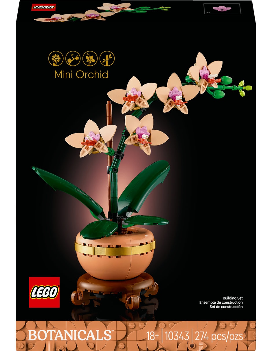 LEGO Miniorquídea 10343 Botanical Collection 5