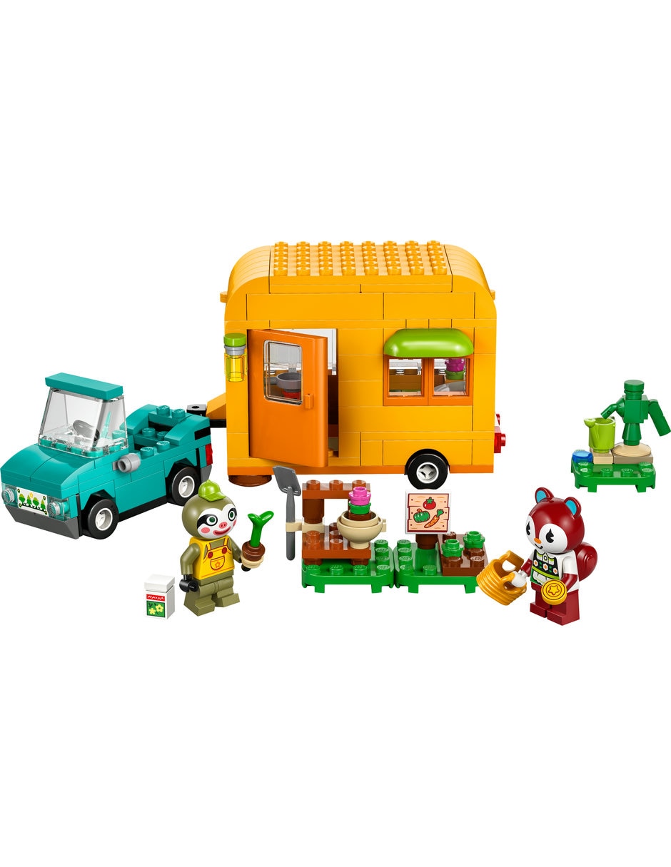LEGO Caravana Y Puesto De Flores De Gandulio 77054 Animal Crossing 4