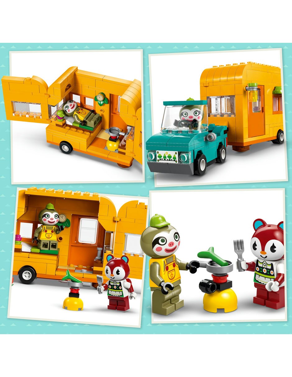 LEGO Caravana Y Puesto De Flores De Gandulio 77054 Animal Crossing 5