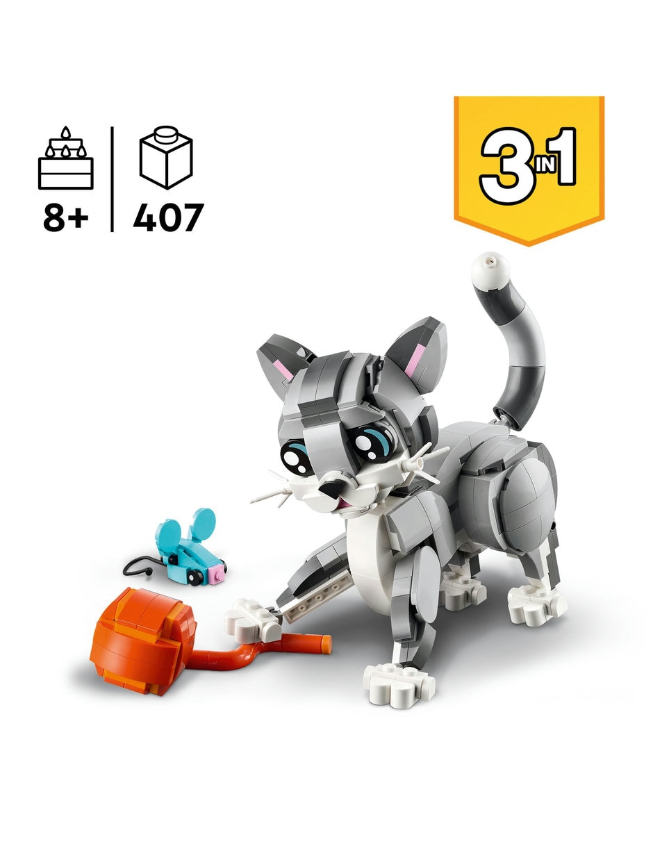 LEGO Gato Juguetón 31163 Creator 6