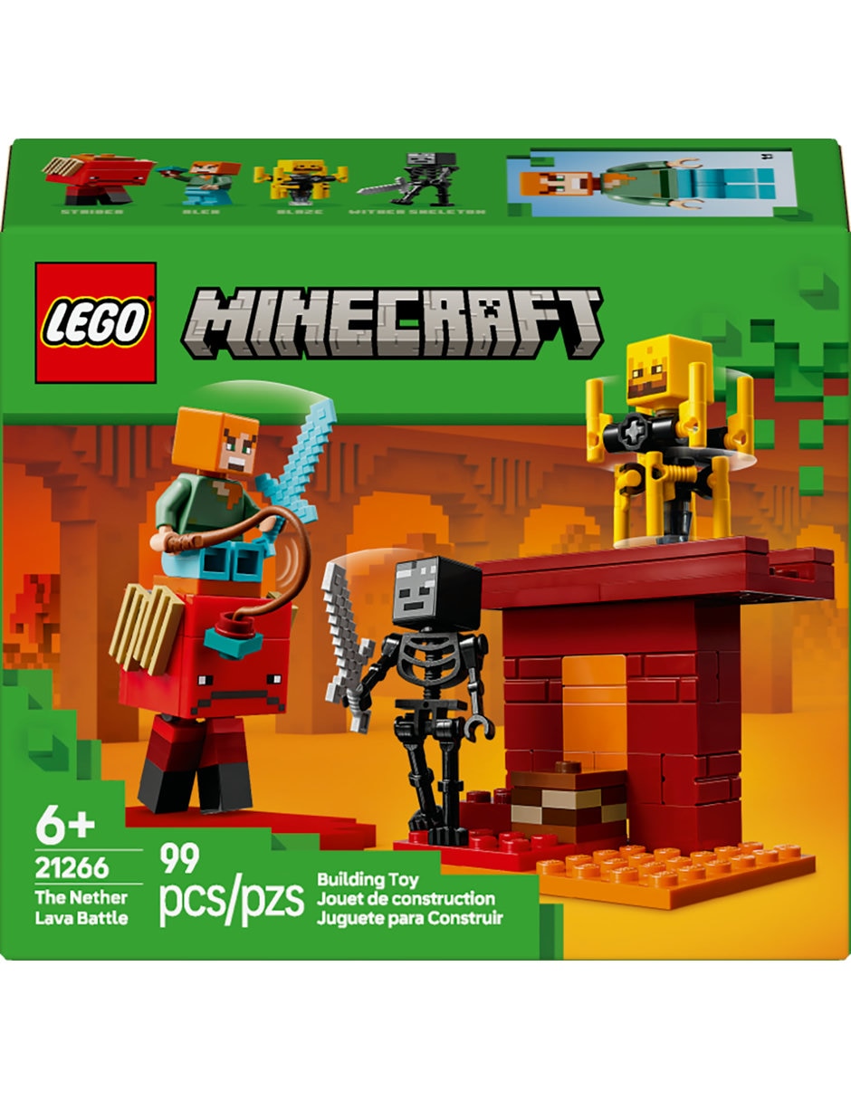 Minecraft La Batalla De Lava Del Inframundo 21266 5