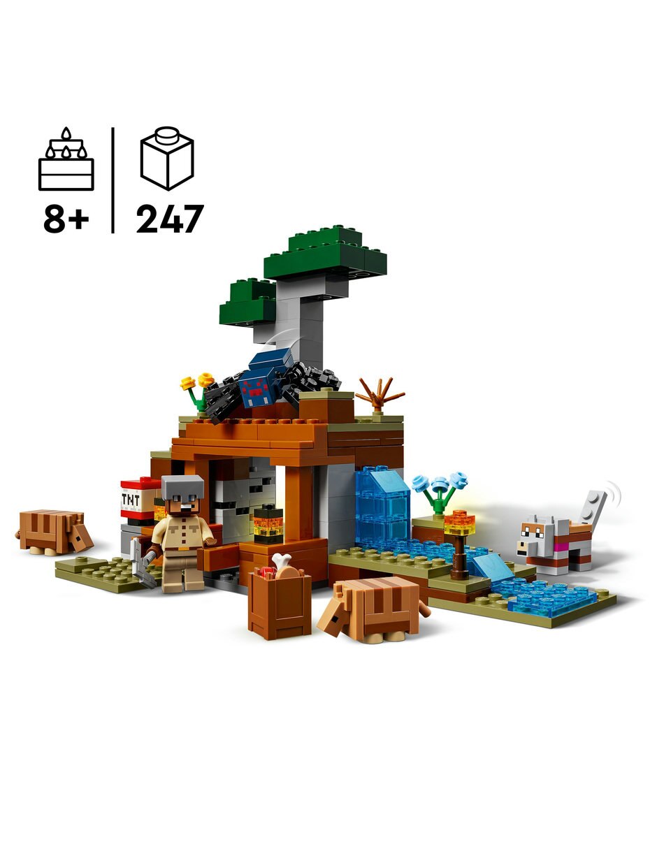 LEGO La Expedición A La Mina Del Armadillo 21269 Minecraft 2
