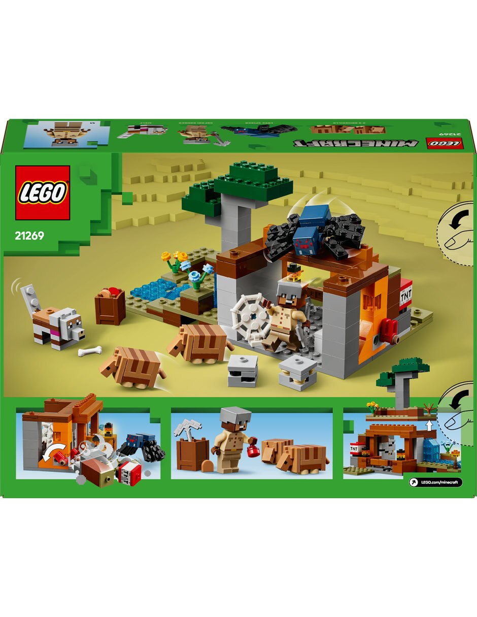 LEGO La Expedición A La Mina Del Armadillo 21269 Minecraft 4