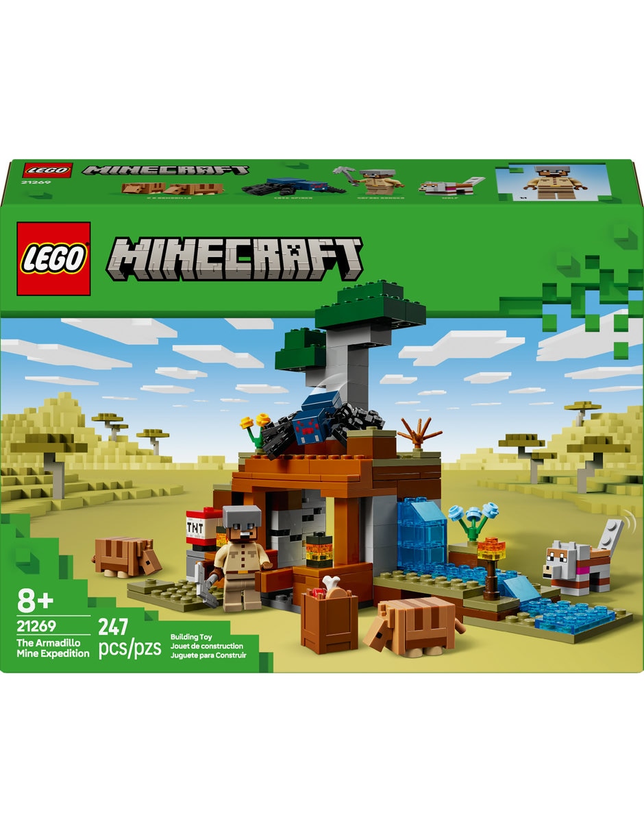 LEGO La Expedición A La Mina Del Armadillo 21269 Minecraft 5