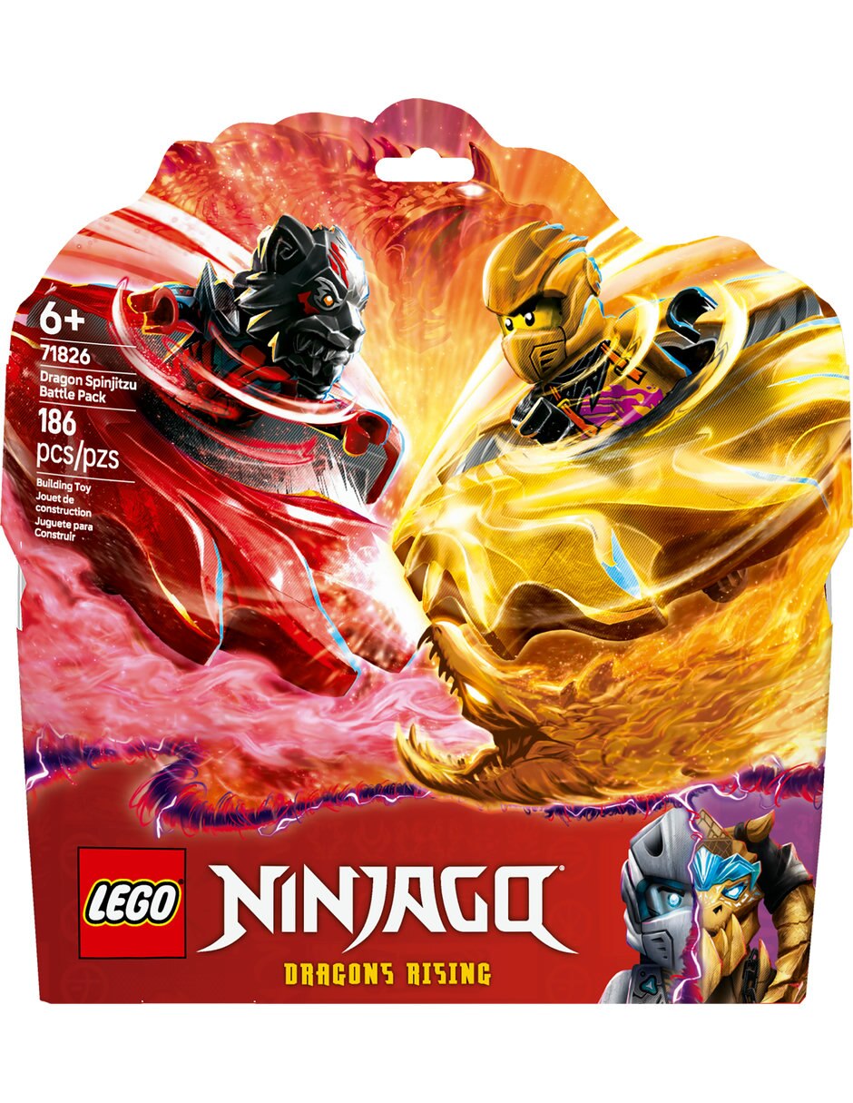 Ninjago Pack De Combate: Spinjitzu Del Dragón 71826 Dragons Rising 3