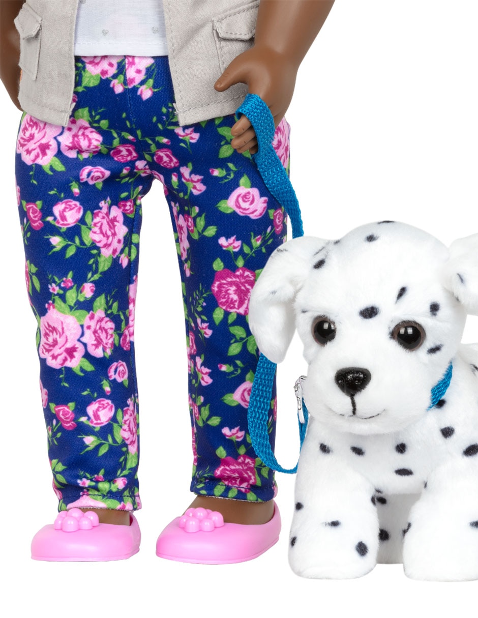 Cachorro Dalmata con accesorios